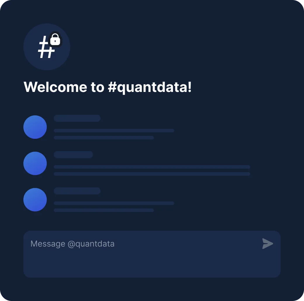 Welcome to Quant Data Image.